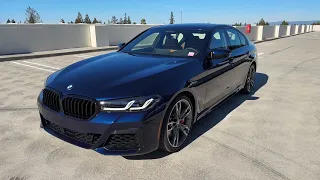 Tour the 2023 M550i xDrive in Tanzanite Blue | 4K