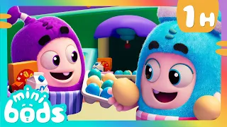 Cupcake Monster - Minibods | Mini Oddbods | Baby Oddbods | Funny Cartoons For Kids