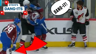 NHL Worst Plays Of The Week: Why Are You Throwing Helmets!? | Steve's Dang-Its