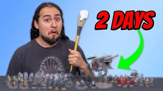 Painting a HUGE Army in a Weekend!