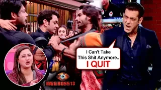 Salman Khan QUITS Bigg Boss 13, Feels Disgusted With Rashami And Siddharth's Fight | Weekend Ka Vaar