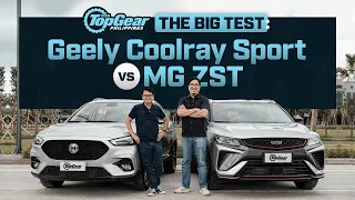 2022 Geely Coolray Sport vs MG ZS T: Chinese crossover Big Test | Top Gear Philippines