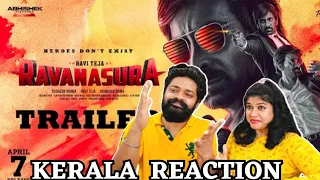 Ravanasura Movie Trailer REACTION | Malayalam | Mass Maharaja Ravi Teja | Sushanth |Jayaram |Sudheer