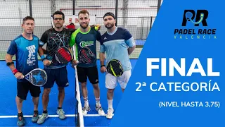 Final XI Torneo Valencia Padel Race 2ª Categoría (hasta 3,75) - 16/09/2023