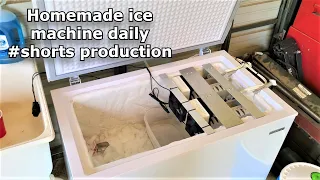 Homemade ice machine daily ice production 6/30