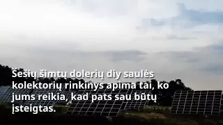 DIY Solar Panels - Saulės Elementai