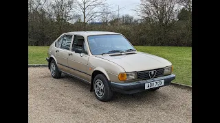 1981 ALFA ROMEO ALFASUD EXPORT 1500