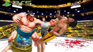 UFC4 Bruce Lee vs. Street Fighter EA Sports UFC 4