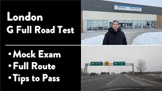 London G Full Road Test - Full Route & Tips on How to Pass Your Driving Test