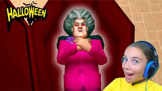 МИСС ТИ СТАЛА ВАМПИРОМ Злая Учительница Scary Teacher 3D