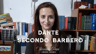 Dante secondo Barbero