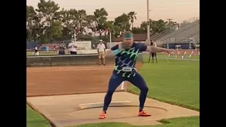 RYAN CROUSER 23.01m SHOT PUT Breakdown