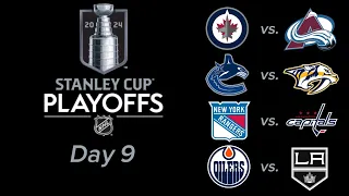 Stanley Cup Playoffs | Day 9 | All Goals