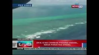 GNTV: DFA: 6 na Chinese fishing vessel nasa Panatag Shoal (042612)