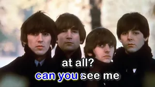Nowhere Man - The Beatles (Karaoke Version)