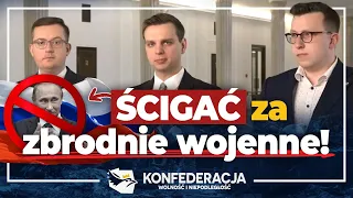 Wzywamy do ścigania zbrodniarza Putina!