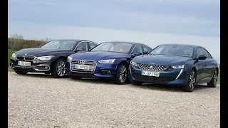 2019 Audi A5 Sportback vs 2019 BMW 4 Series Gran Coupe vs 2019 Peugeot 508