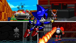 Sonic Robo Blast 2 (2.2.8) | All Bosses - [No Damage - Metal Sonic]