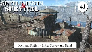 Settlements and Survival - Oberland Station Initial Survey and Building