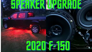 2020 Ford F-150 OEM speaker upgrade install Guide // Cheap and Easy #Ford #F150 #speakers