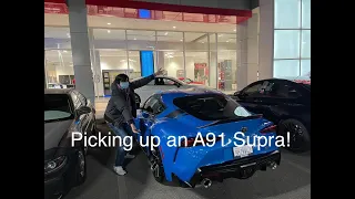 Picking up my A91 2021 Supra!