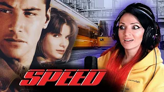 I was glued to the screen😨 *Speed*(1994) || REACTION