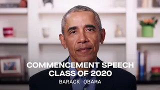 President Barack Obama's Commencement Speech to Class of 2020 | Full Speech
