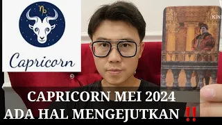 ENERGI CAPRICORN MEI 2024 ‼️HAL MENGEJUTKAN BISA TERJADI DISINI !! JODOH KEUANGAN & KARIR.