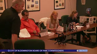 Bloomington Board of Park Commissioners, August 29, 2023