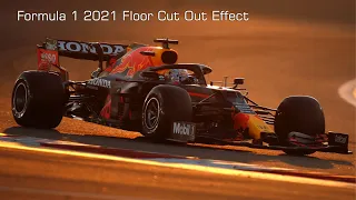 Effet de découpe de sol Formula 1 2021