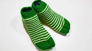 Socks Design| Woolen Socks Juti design| Moje ki Design| Woolen Jutti knitting| Socks ke Design- 181