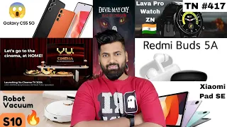 Galaxy C55 5G 😱| Lava ProWatch ZN 🔥| Redmi Pad SE | Moto X50 Ultra | Redmi Buds 5A | Tech News 417