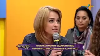 Você na TV : Mistério é revelado e marido 'parte pra cima' da esposa