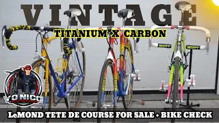 LEMOND TETE DE COURSE RB FOR SALE!! + BIKE CHECK vol.213