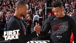 'Sadly,' I don’t think Damian Lillard and CJ McCollum can beat the Nuggets – Stephen A. | First Take