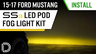 How to Install SS3 Fog Light Kit for the 2015-2017 Ford Mustang | Diode Dynamics