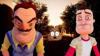 ШОУ ПРИВЕТ СОСЕД!НЕ ГАВНО,А ГОВНИЩЕ!ИГРА HELLO NEIGHBOR  ПРОХОЖДЕНИЕ МОДА THAT HOUSE ON THE STREET!