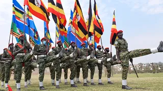 SFC-Special Forces Command soldiers match-past excite Army Day parade, slow & quick time in Mbarara