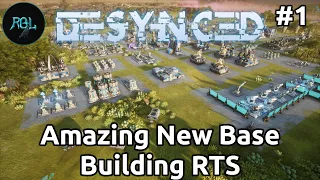 Desynced [EP1] - Amazing New Base Building RTS | Build A Base And Survive | Longplay / Gameplay