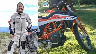 2019 KTM 690 Enduro gets Lowered for an Adventure Woman