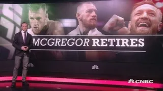 Conor McGregor announces retirement from MMA | CNBC Sports
