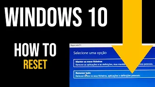 How to Reset Windows 10 - Back to Brand New Out-of-Box State - Easy and Simple!