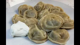 How to make Russian Pelmeni- Russian Meat Dumplings- Russian Pelmeni with KitchenAid