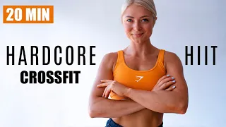 30 MIN EXTREME FULL BODY HIIT WORKOUT at Home | CROSSFIT ® inspired | with weights, dumbbells