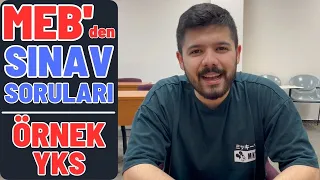 MEB Soruları Yayınladı❗️| MEB Örnek YKS❗️| NE ANLAMALISIN? | Nasıl Bir Sınav Olacak | #yks #tyt #ayt