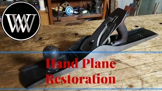 How to Restore a Hand Plane Part 3 Complete Restoration and Tear Down