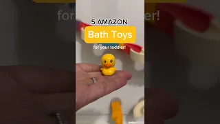 Top 5 Amazon Bath Toys for Toddlers 🫧 #youtubeshorts #baby #shorts #short