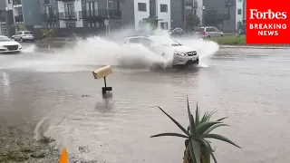 Multiple Parts Of California Feel The Effects Of Atmospheric River Storm