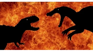 Jurassic Rage!!! Spinosaurus vs Vastatosaurus Rex (Extended)