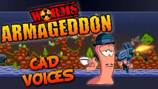 All Cad Voice Clips • Worms Armageddon • All Voice Lines • Funny